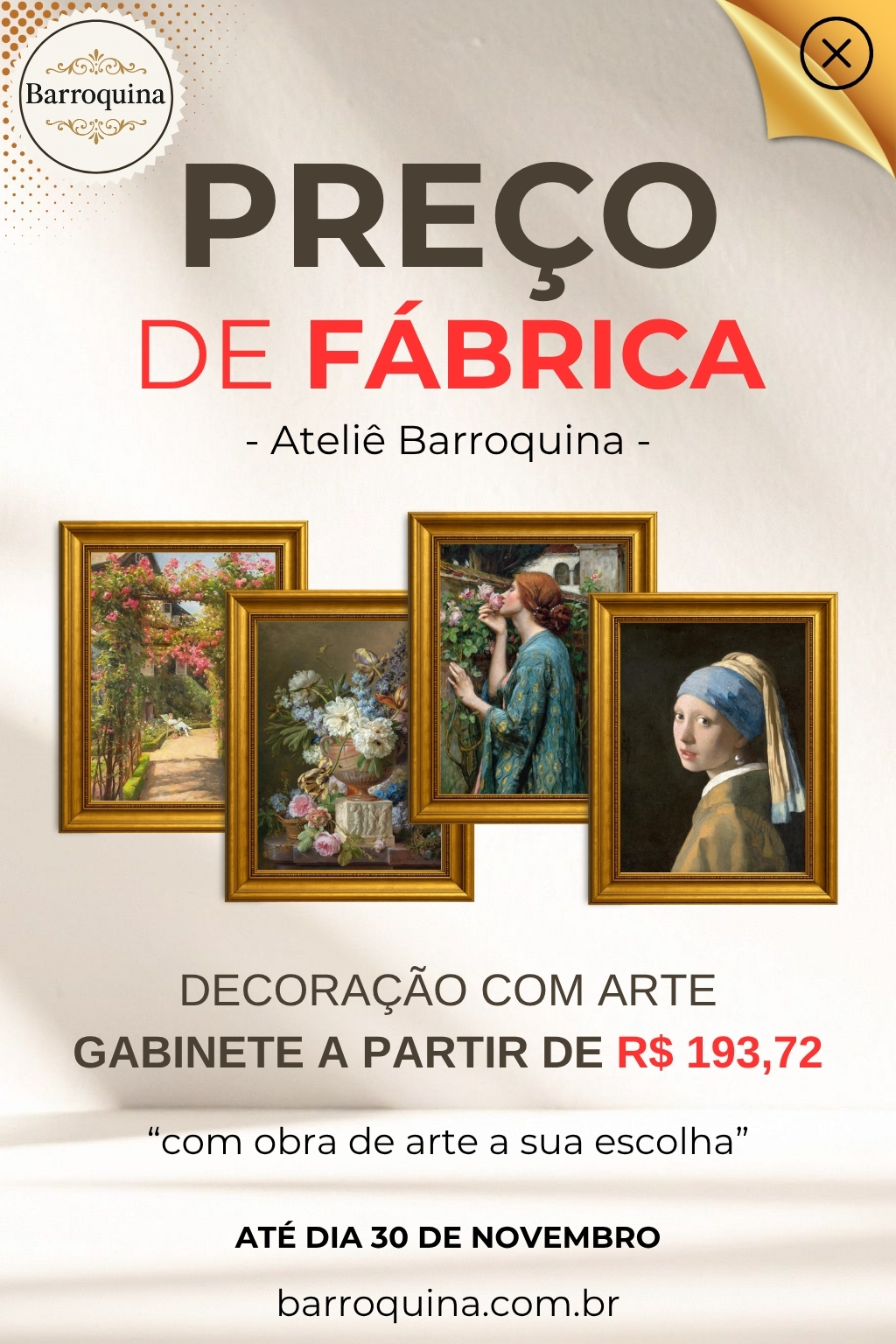 Boas Vindas Barroquina